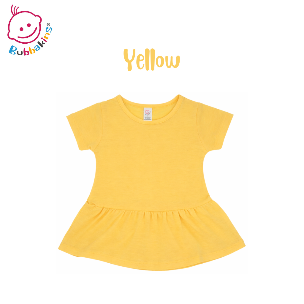Toddler 95% polyester peplum shirt