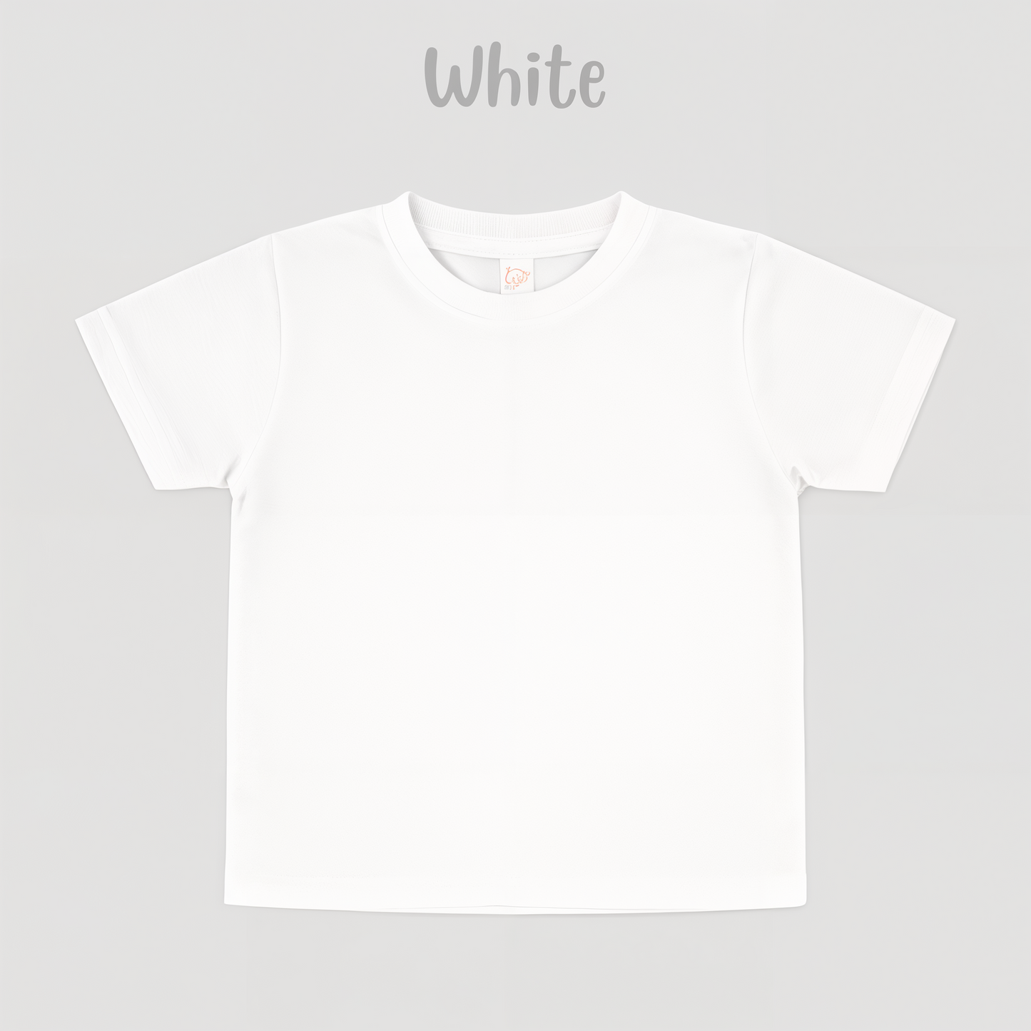 Polyester youth s/s crew neck shirt