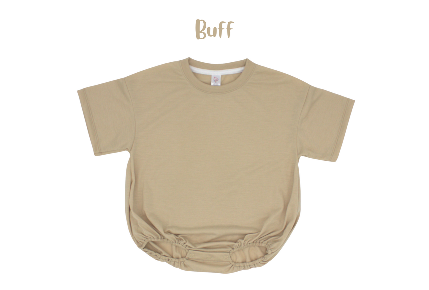 Infant and toddler polyester baggy bubble romper