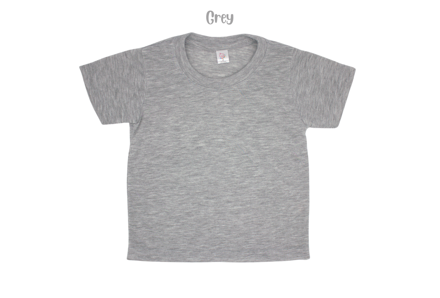 Adult polyester unisex short sleeve crew neck shirt