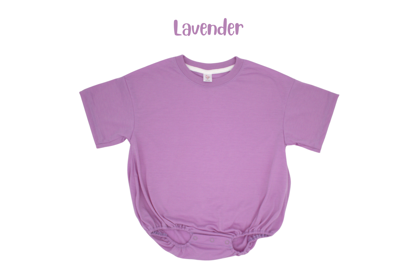 Infant and toddler polyester baggy bubble romper