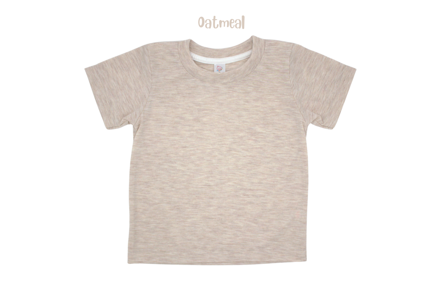Custom Infant T-shirts Oatmeal Color