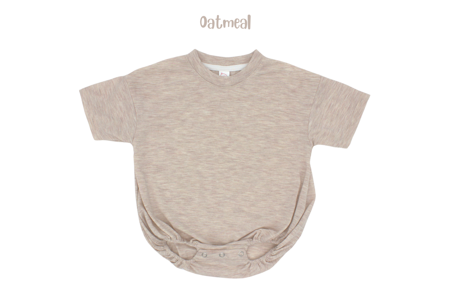 Infant and toddler polyester baggy bubble romper