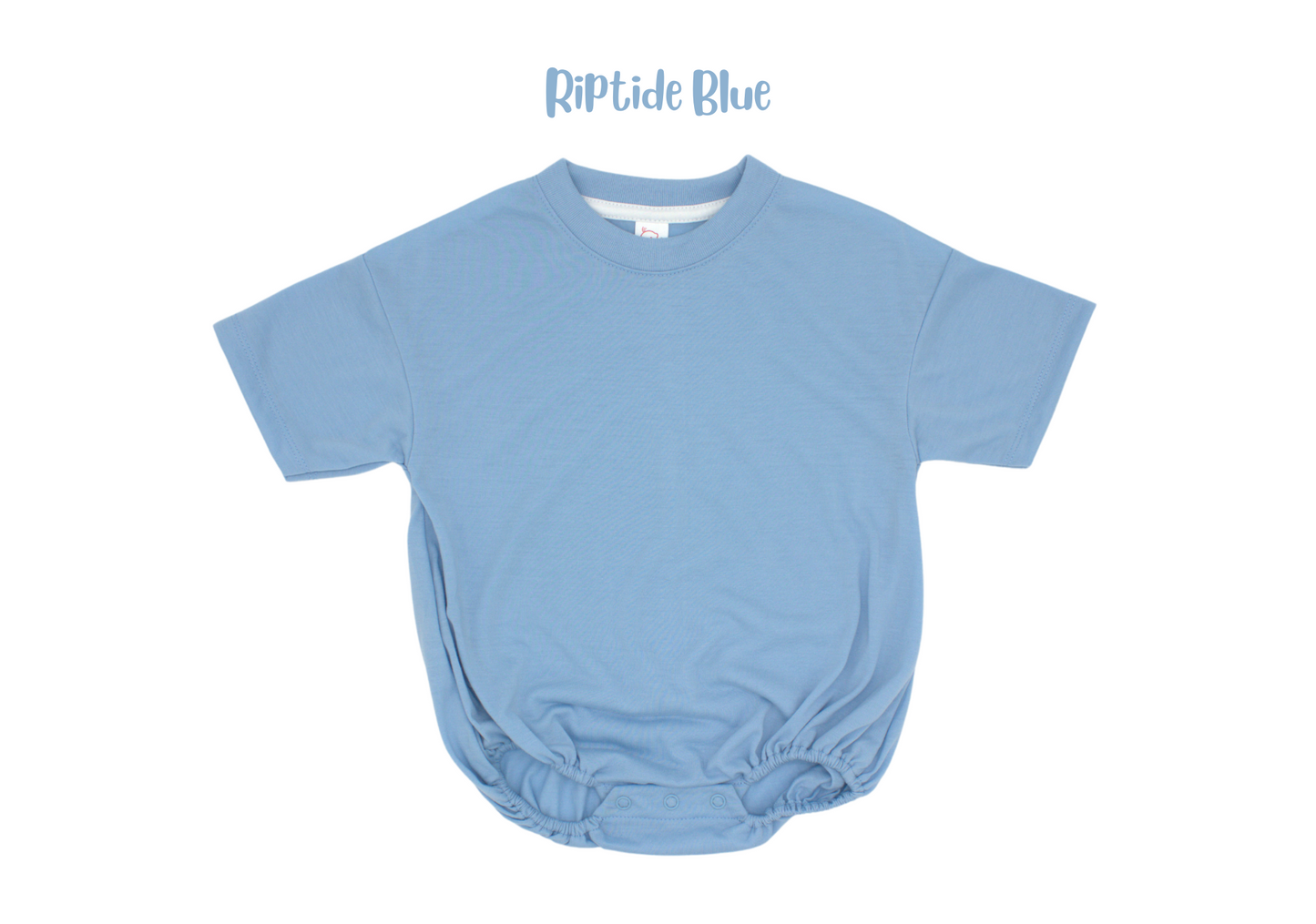 Infant and toddler polyester baggy bubble romper