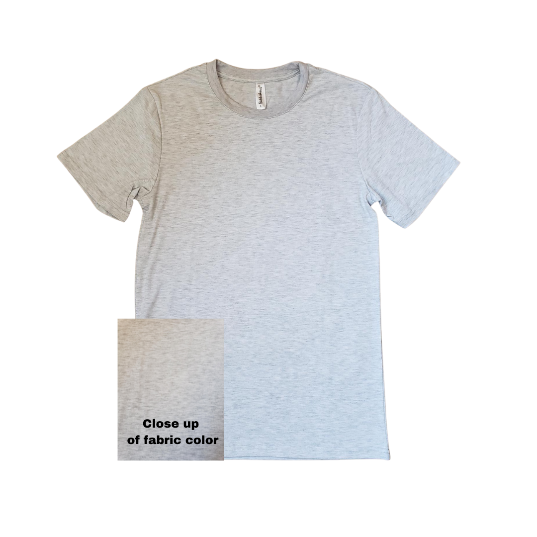 Adult 95% polyester shirt: soft polyester blank apparel for sublimation, dtf, vinyl, embroidery and diy projects