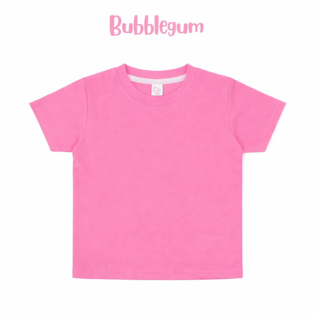 Polyester toddler s/s crew neck shirt