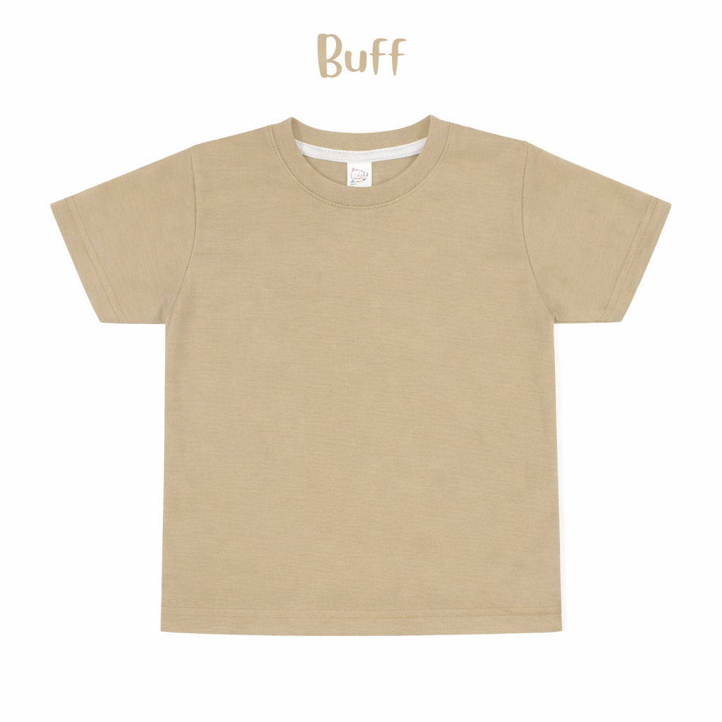 Polyester toddler s/s crew neck shirt