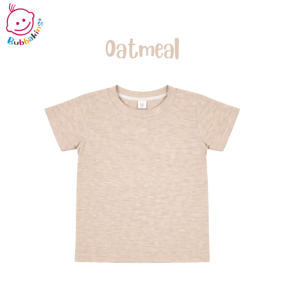 Adult polyester unisex short sleeve crew neck shirt