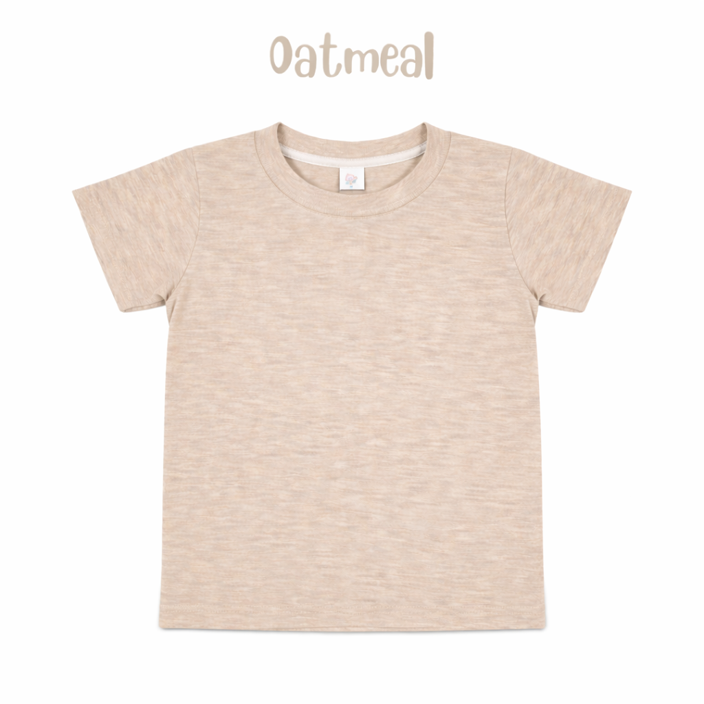 Adult polyester unisex short sleeve crew neck shirt