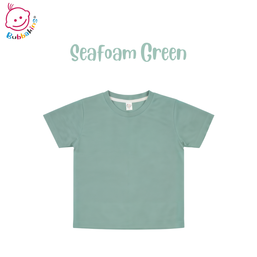 Adult polyester unisex short sleeve crew neck shirt