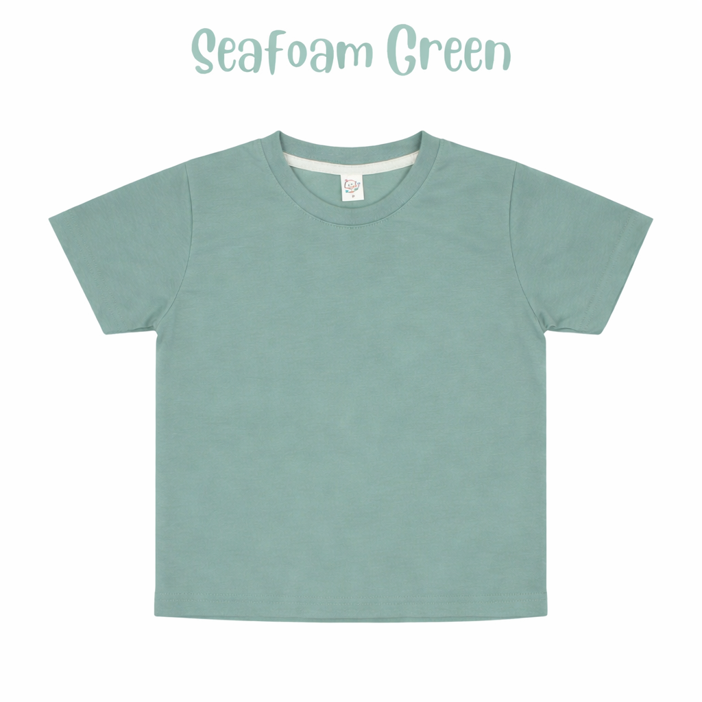 Polyester toddler s/s crew neck shirt