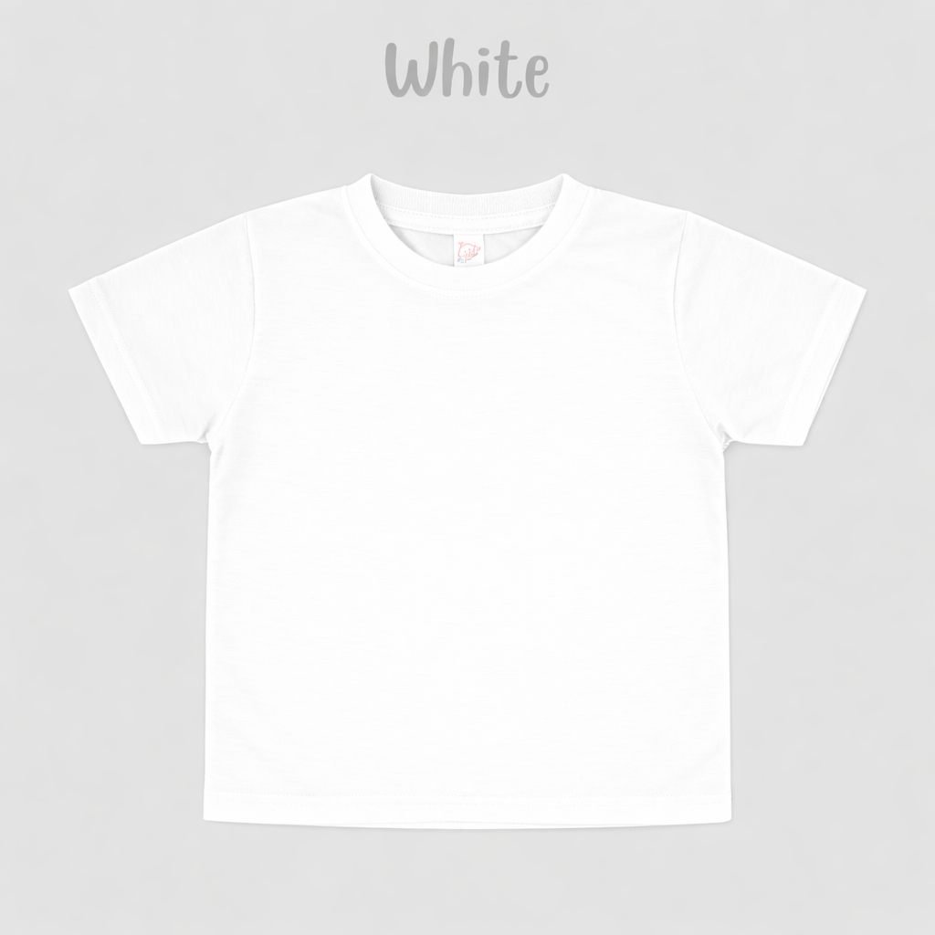 Polyester toddler s/s crew neck shirt