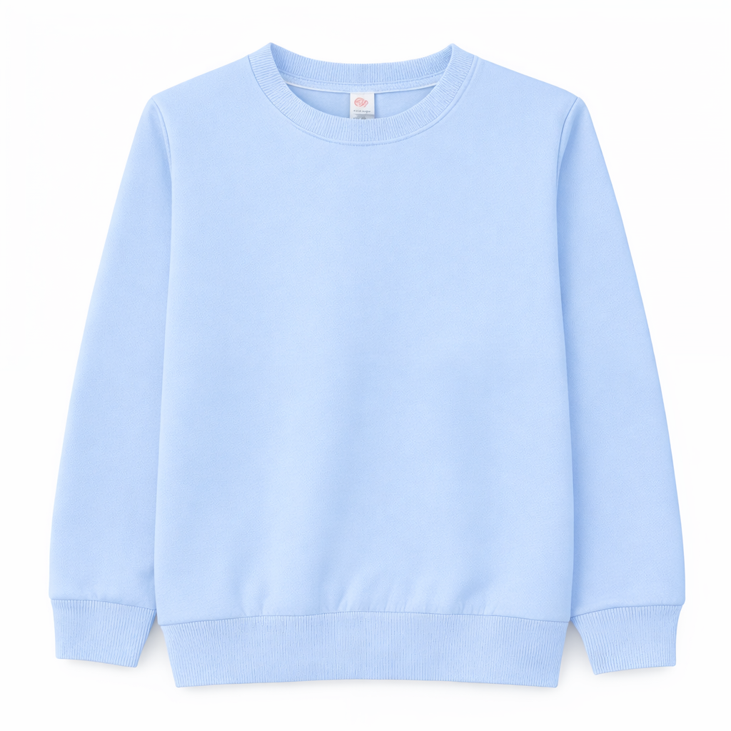 Youth, toddler & infant 100% polyester sweatshirt