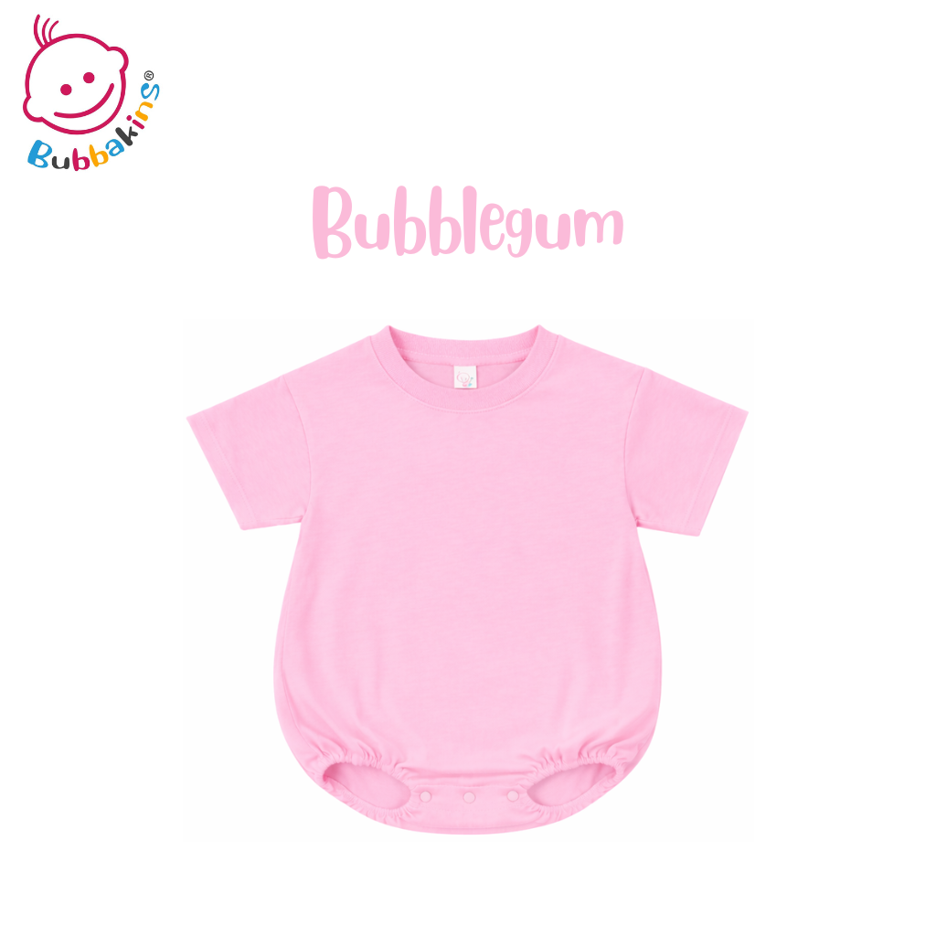 Infant and toddler polyester baggy bubble romper