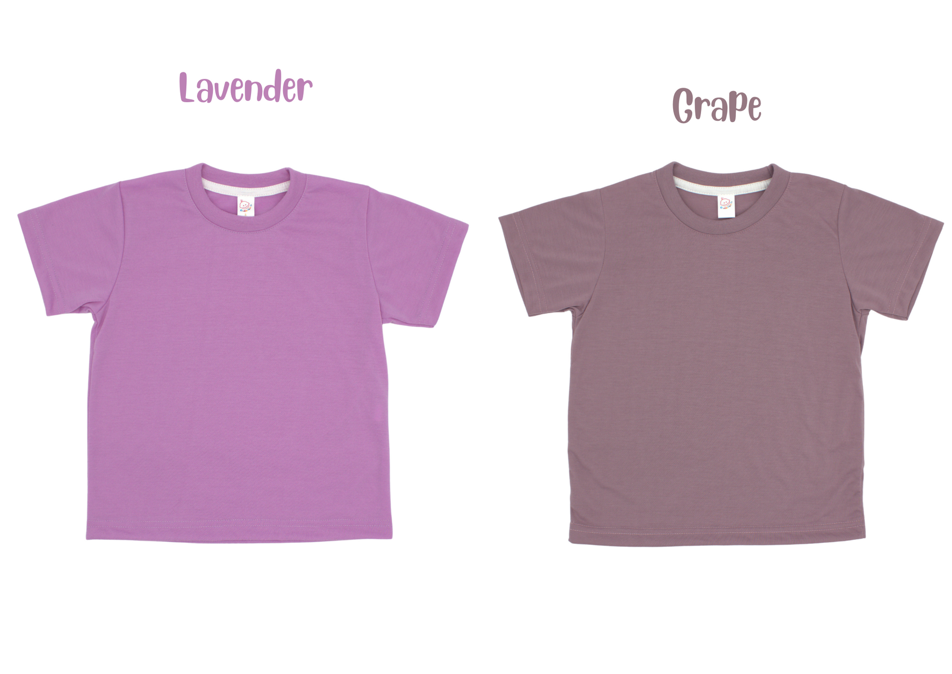 Custom Infant T-shirts Purples Color 