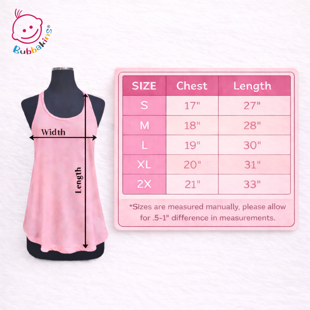 Adult polyester racerback tank top