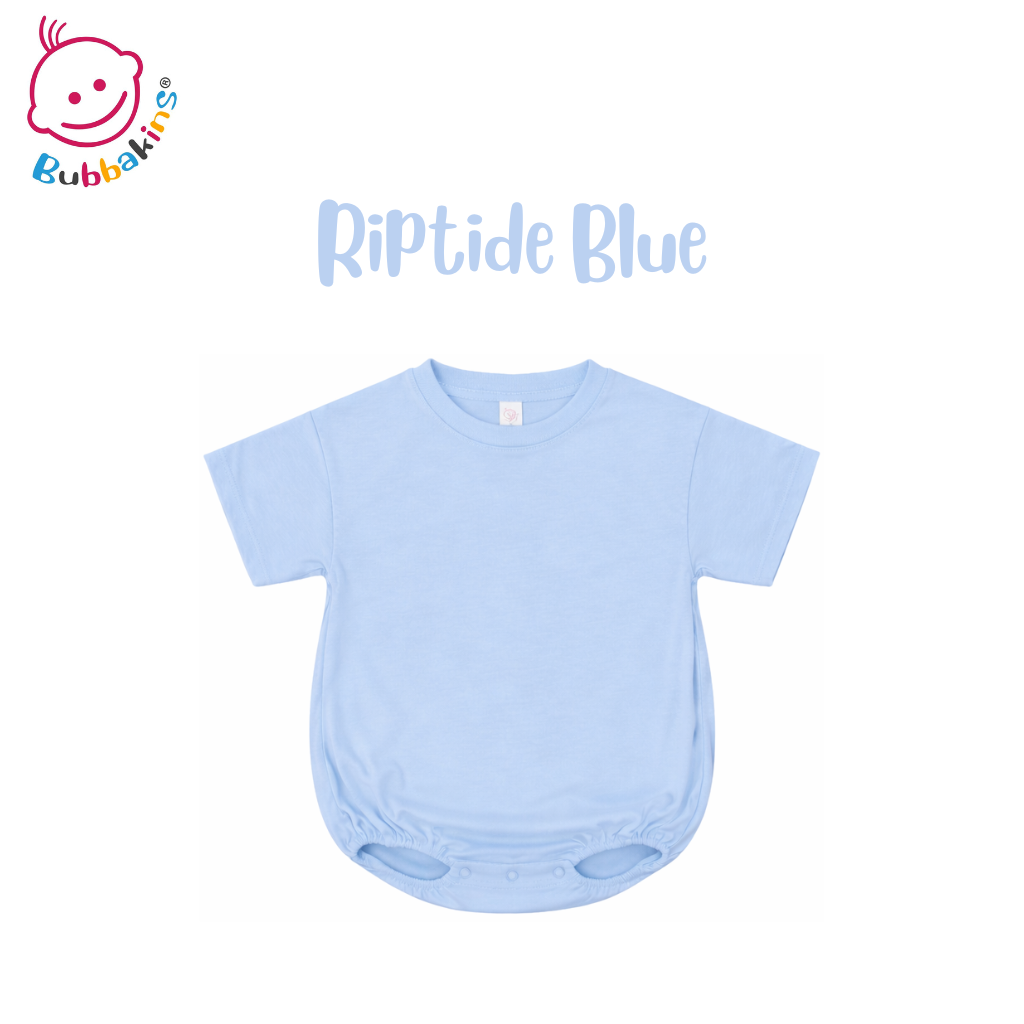 Infant and toddler polyester baggy bubble romper