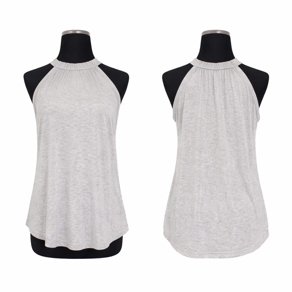 Adult polyester rocker tank top