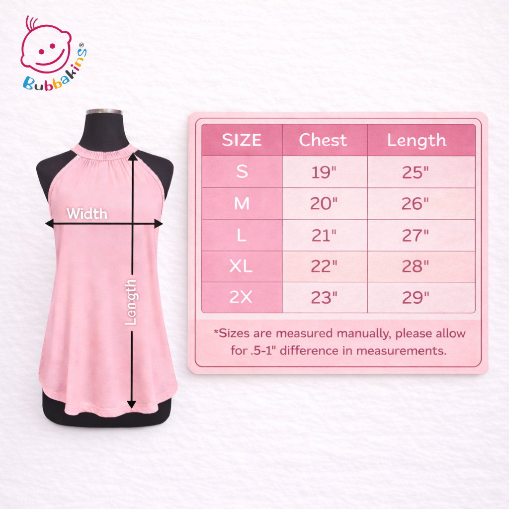 Adult polyester rocker tank top