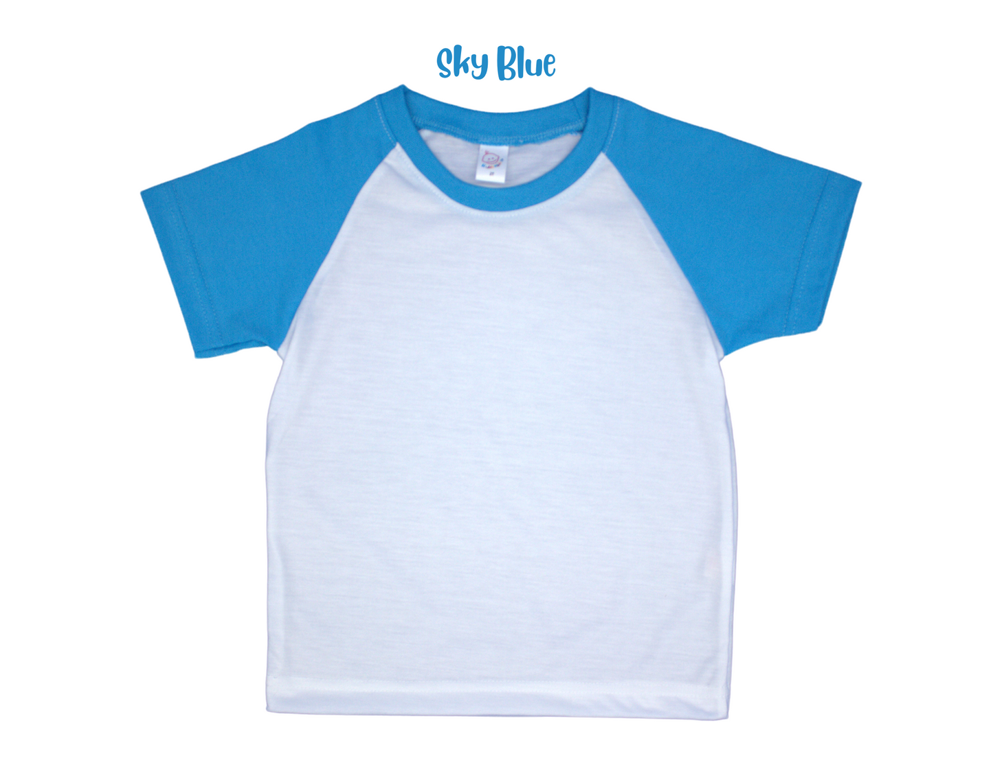 Custom Infant T-shirts Sky Blue Color 