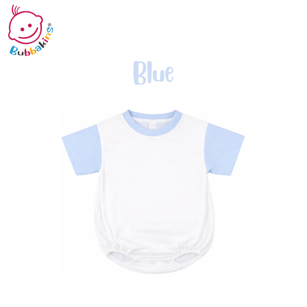 Infant and toddler polyester baggy bubble romper