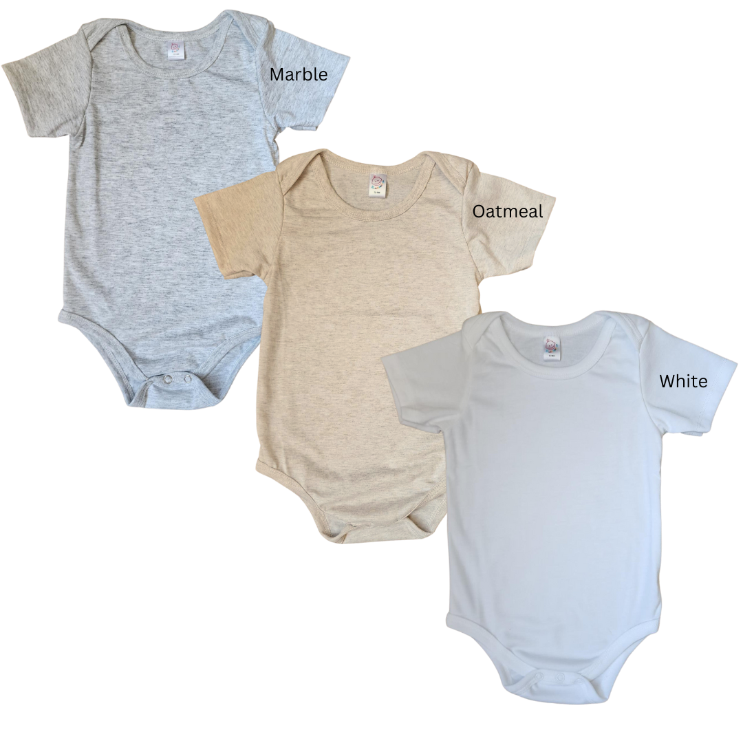 Infant Polyester Bodysuit Bubbakins Blanks Infant polyester bodysuit bubbakins blanks